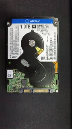 1 TB WD Blue Slim Hard Disk for Laptop