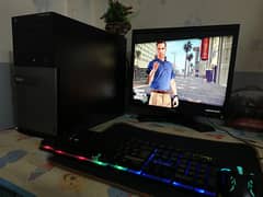 gaming pc (full setup 2 gb graphic card)
