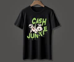 Tee shirt cash junkie