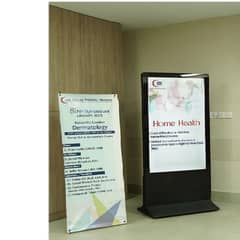 Smart 55" Digital Standee Display