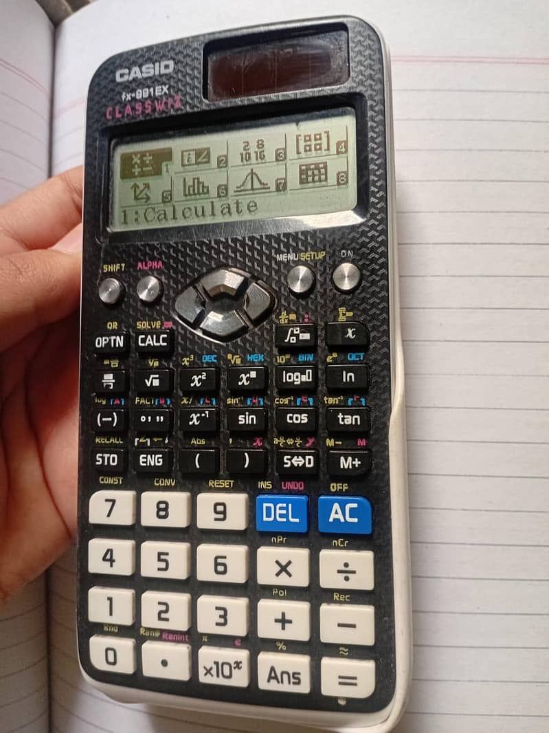 casio classwiz orignal with qr code 1
