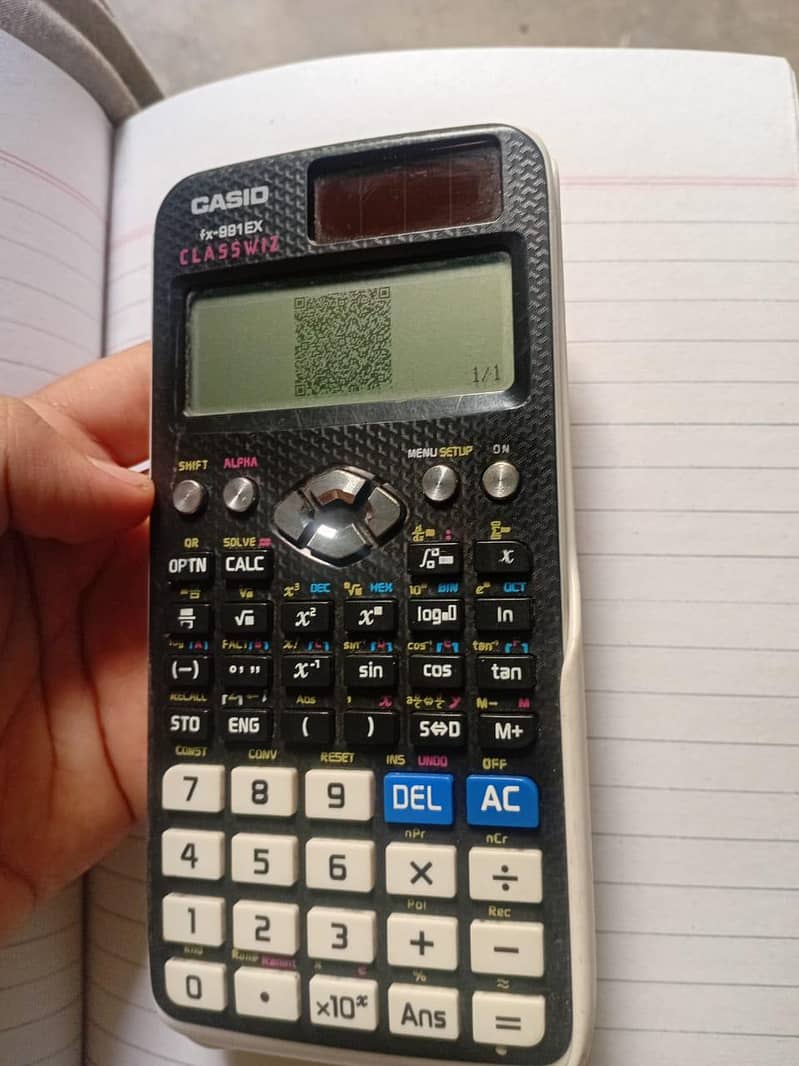 casio classwiz orignal with qr code 3