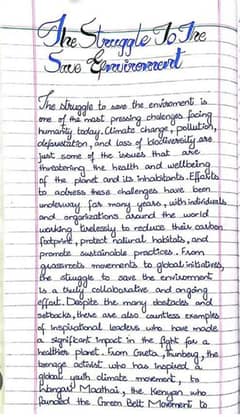 Handwriting Assignment Typing And Data Entry Work