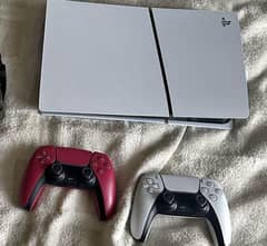 PlayStation 5 Slim Digital Edition- 2 Controllers