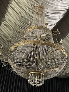 Chandelier (Fanoos) For Hall/Marquee