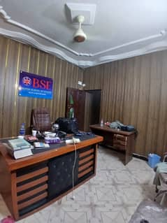 COMMERCIAL OFFICE FOR RENT 1 st Floor GULSHAN-E-IQBAL BLOCK 13C