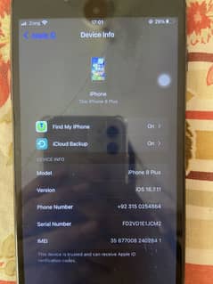 iPhone 8plus Black Color