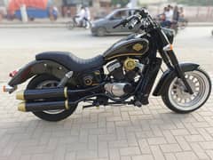 Gs 150 modefied into harlay davon. .