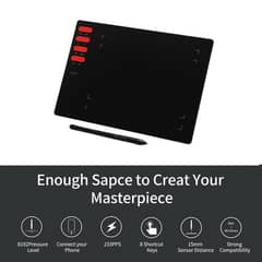 Drawing Graphics  Tablet T505 for drawing and Teaching