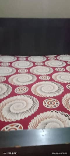 wooden bed
