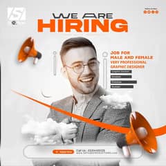 Graphic Designer Very professional Male and Female