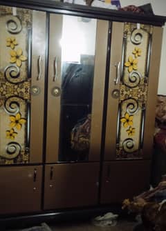 iron Almari lohay ki Almari three door Almari wardrobes cupboard