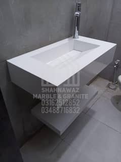 Vanity washbasin for powder room wahsroom Granite and marble available