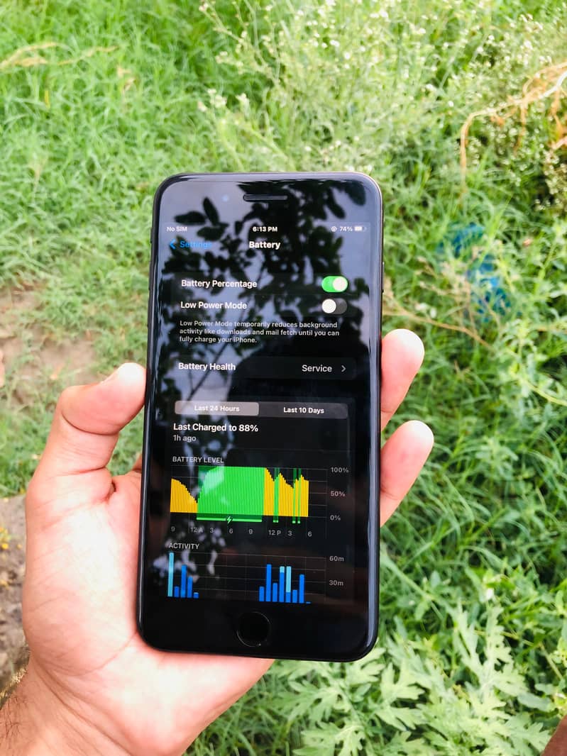 Iphone 7plus non Active with 2 month sim time 5