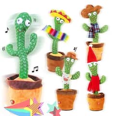 Dancing Cactus Plush Toy For Kids