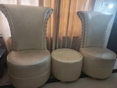 Coffee Chairs(sofas) with table