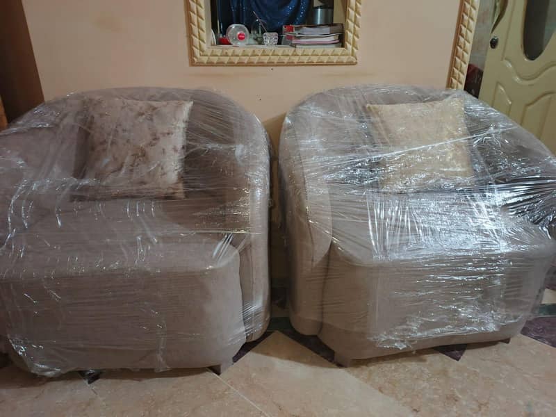 7 seats new C shape sofa set 6