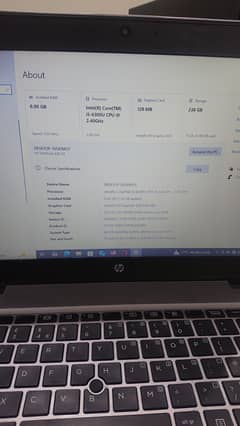Hp Elitebook 840 G3 Core i5 6th Generation 9/10 condition