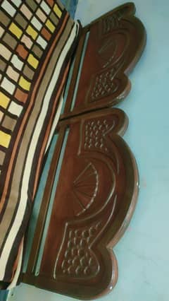 02 wooden Single Bed  for sale