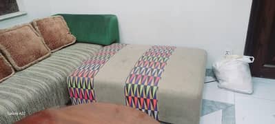 little bit used sofa
