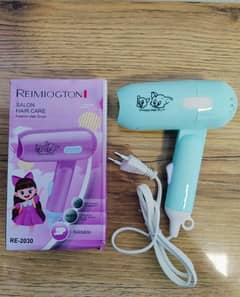 Fast drying lightweight hair dryer- 1000watts with 2 heat&speed settin