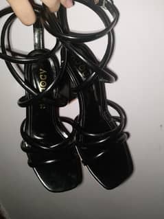 black heels
