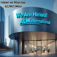 urgently staff required for office work and product selling