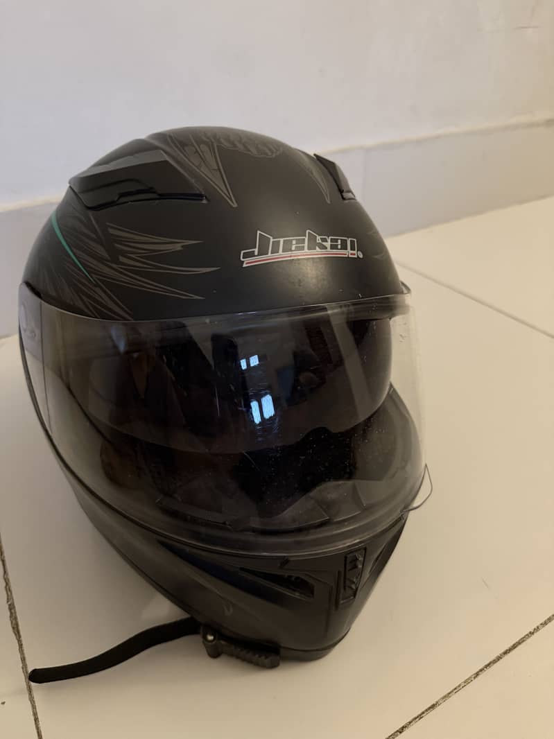Jiekai JKF-03 Modular Helmet + FreedConn T-Max S Bluetooth Intercom 0