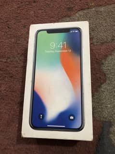 iphone X 64 gb PTA Apruvd all ok water pack watsp no +92 323 4301681