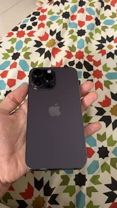 Iphone 14 pro max Jv, deep purple colour, 9/10 condition