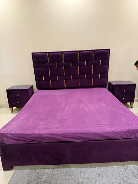 Bed/Double bed/single bed/king size bed/wooden bed/polish bed/Furnitu 0