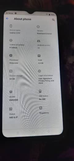 realme c25y 4/64