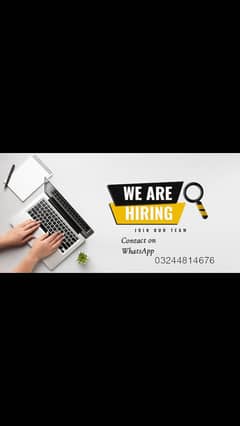 * office work for male , female and students.