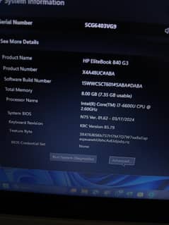 HP Elite book 840 G3