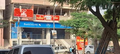 Commercial Shop in Gulshan e Maymar 2000sq ft on Main 150 ft road