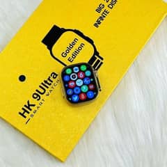 HK- 9 ULTRA SMART WATCH- Golden Edition.