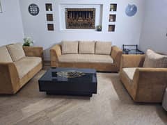 6 seater sofa set (table not included)