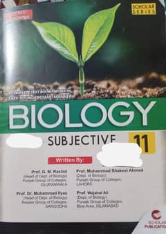 1 year. ( Biology Subjective scholar 's series)