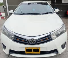 TOYOTA COROLLA GLI MODEL  JUNE  2016  ORIGNAL GLI