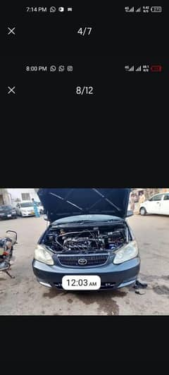 Toyota Corolla gli 2008 modal urgent sale
