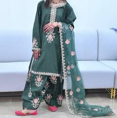 embroidered dress