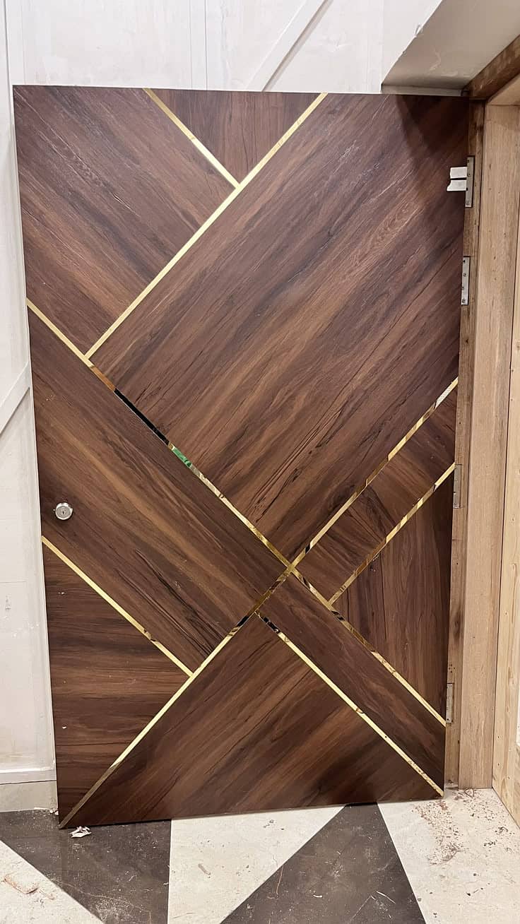 Solid Wood Door-Semi Solid-Engineering-Malaysian Panel /Ash/Fiber Door 3