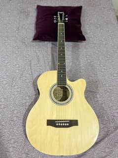 Kaspar Acoustic-Electric Guitar (Cutaway, EQ) – Great Condition!