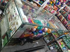 Glass counter