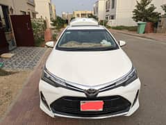 Toyota Corolla grande 2022 model black interior