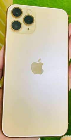Iphone 11 pro (256 Gb) PTA approved Golden color 10/10 only phone