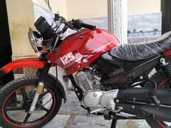 YBR 125 G MODEL 23 ALL PUNJAB NUMBER ORIGINAL 8K DRIVEN