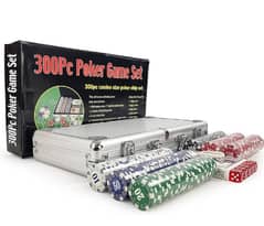 pocker set Briefcase aluminum 200 pcs available