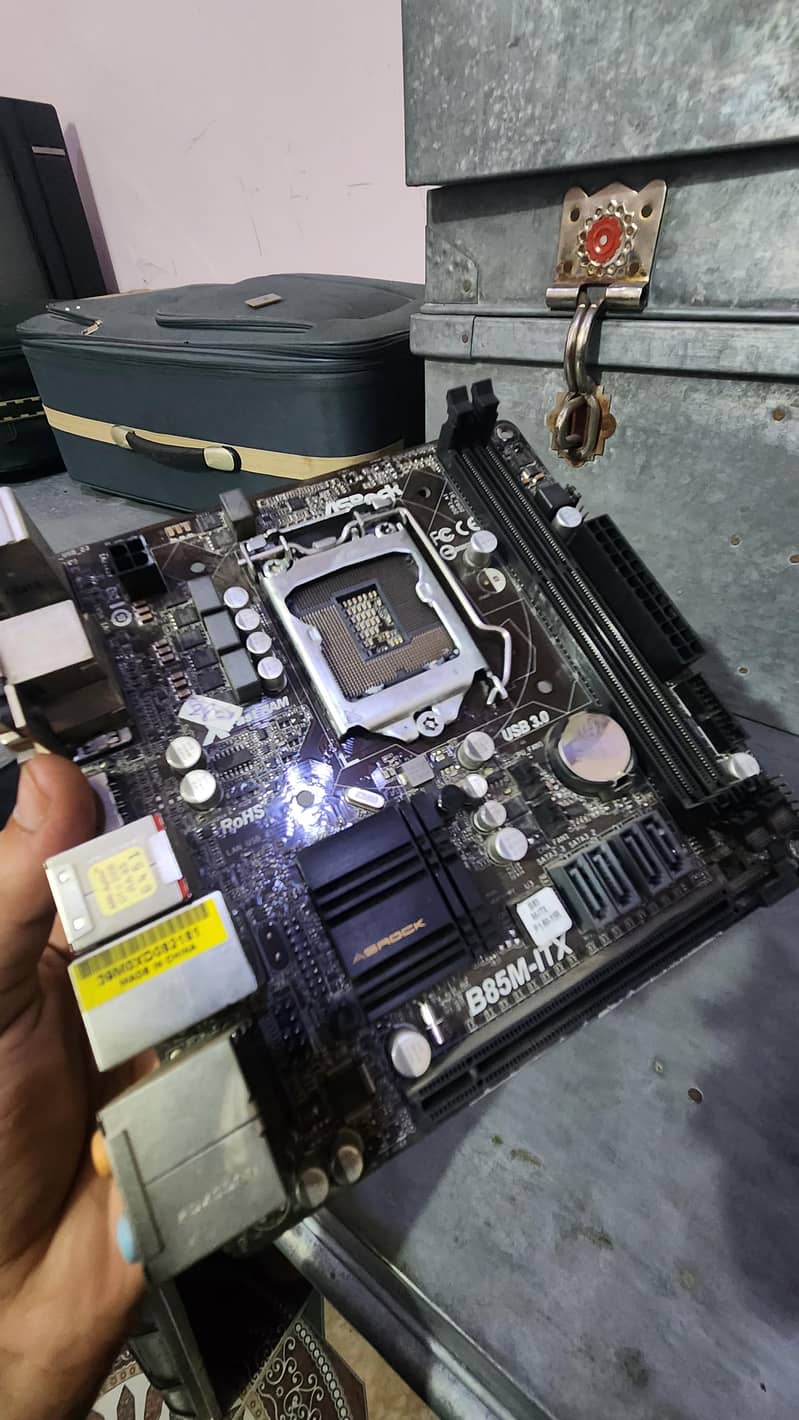 Motherboard b85m itx Gaming ddr3 supported 2