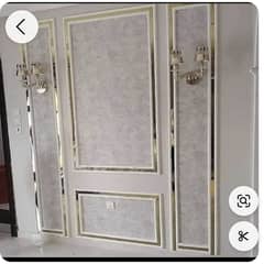 OFFICE PARTITION, GYPSUM BOARD PARTITION, DRYWALL, FALSE CEILING
